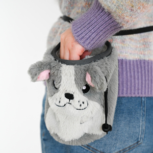 <span class=keywords><strong>Sac</strong></span> de magnésie pour l'escalade en peluche animale personnalisé, doux et moelleux, avec cordon de serrage, taille personnalisée pour salle d'escalade - Product Image 2