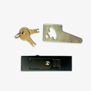 MS603 Series Zinc Alloy Panel <strong>Lock</strong> <strong>with</strong> <strong>Key</strong> Red Push Button Industrial Cabinet Electrical Panel Do for Distribution Panel Use - Product Image 3