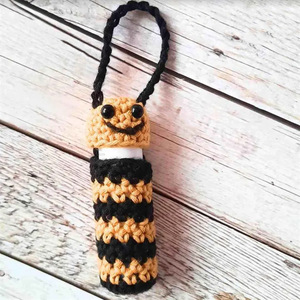 Nuevo Producto de Comercio Exterior Transfronterizo Tiktok: Labial de Algodón Tejido, Hecho a Mano, Estilo <span class=keywords><strong>Americano</strong></span> Creativo, con Diseño de Abeja y Sandía - Product Image 4