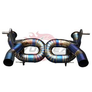 Échappement Catback Valvetronic en Titane Grade 5 Vortex pour Lamborghini Aventador SVJ F1 Sonorisation Race Finish - Product Image 1