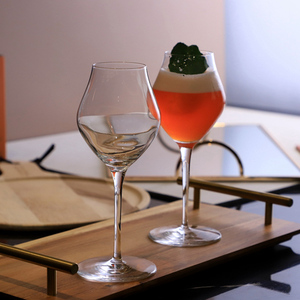 Verres à boire en verre de 8 oz, verres à <span class=keywords><strong>champagne</strong></span> en forme de tulipe colorés pour la dégustation - Product Image 3