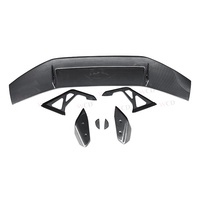 Aileron d'aile de coffre arrière en Fiber de carbone de Style A-D 2016 + G8x M2 M3 M4 F8x M5 M6 aileron de voiture de queue arrière à col de cygne universel