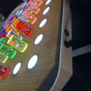 Jeux muraux Jouets sensoriels Lumière vive Peg Board Chambres sensorielles murales Autisme Lumière LED interactive Pegboard - Product Image 5