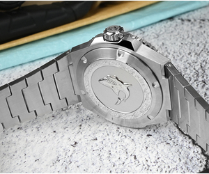 Reloj de Buceo <span class=keywords><strong>San</strong></span> <span class=keywords><strong>Martin</strong></span> de 41 mm para Hombre con Caja Integrada, Movimiento Mecánico Automático NH35, Diseño Original, 200 m de Resistencia al Agua, Cristal de Zafiro SN0146 - Product Image 6