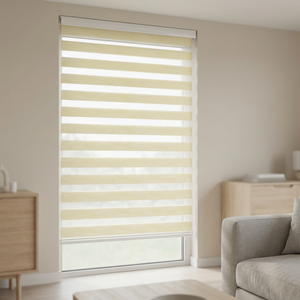 Persianas Zebra para Ventanas, Enrollables Manuales con Cordón, <span class=keywords><strong>de</strong></span> Poliéster, Colores Vivos, Personalizables, Modernas - Product Image 4