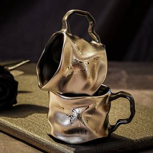 Taza de Cerámica de Lujo Ligero y Alta Gama, Elegante Taza de Café y Té para Uso en el Hogar y la Oficina - Product Image 2