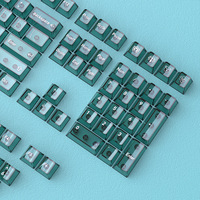 Wholesale Small Full Set 150 Keys PBT Sublimation PC Double Color Cherry Height Cross-Border Mechanical Gaming Keyboard Keycap
