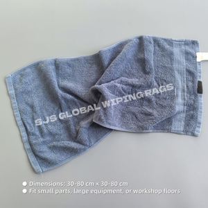 Paños de Limpieza de Algodón 100% de Calidad Superior, con Mayor Absorción, para Limpieza Industrial Pesada - Product Image 3
