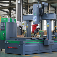 Router CNC de 5 Ejes Avanzado con ATC, NC Studio, RichAuto PLC, Syntec, Producción de Alto Volumen, Precisión, Material Compuesto, Bomba de Motor