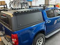 Couverture de benne de camionnette universelle en aluminium robuste, sans perçage, étanche et personnalisable