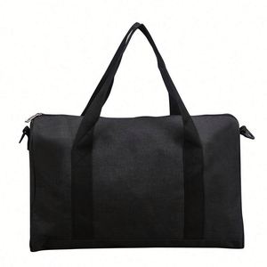 Sac de sport promotionnel personnalisé avec logo, grand format 17 pouces, pour voyage, gym, à porter à l'épaule ou à la main - Product Image 3