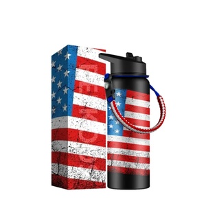 <strong>Quench</strong> 40oz 304 SS Vacuum Insulated BPA Free Water <strong>Bottle</strong> Leak Proof Personalizable with Paracord Handle - Product Image 1