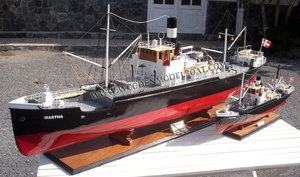 Modèle de bateau en bois SS MARTHA XL_ Modèle de bateau artisanal en bois de haute qualité fabriqué au VIETNAM, livraison rapide - Product Image 4