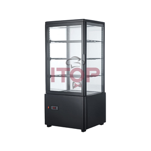 Vitrine réfrigérée pour gâteaux, réfrigérateur à porte vitrée sur 4 côtés, <span class=keywords><strong>prix</strong></span> bas, réfrigérateur vertical pour l'affichage des gâteaux - Product Image 1