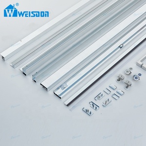 Weisdon Factory Direct Chrome Hardware Framed Aluminum Alloy Sliding Door Bathroom <strong>Shower</strong> <strong>Room</strong> - Product Image 6