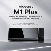 RoboSense M1 Plus 2ème Génération, Capteur Laser 3D Intelligent LiDAR à Semi-Conducteurs, Métallique, de Qualité Automobile, pour ADAS et Conduite Autonome