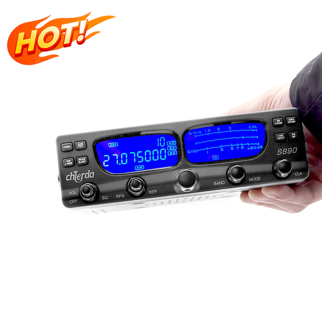 S890 40W SSB AM/FM USB LSB 28-29.7 Ham Radio CB 27Mhz Mobile Radio