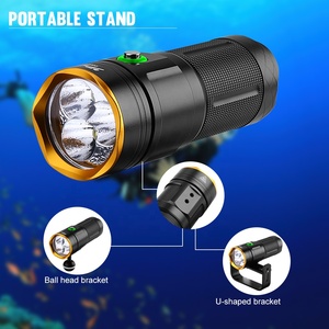 Linterna de Buceo LED Sumergible ASAFEE DA36, 4500 Lúmenes, XHP50, Alta Potencia, para Buceo, Cuerpo de Aleación de Aluminio, Clasificación IP68 - Product Image 5