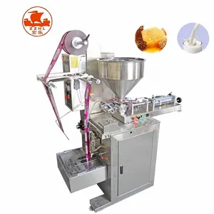 Máquina de embalagem de pasta de tomate, máquina pequena para embalagem de suco, mel, sachete automático