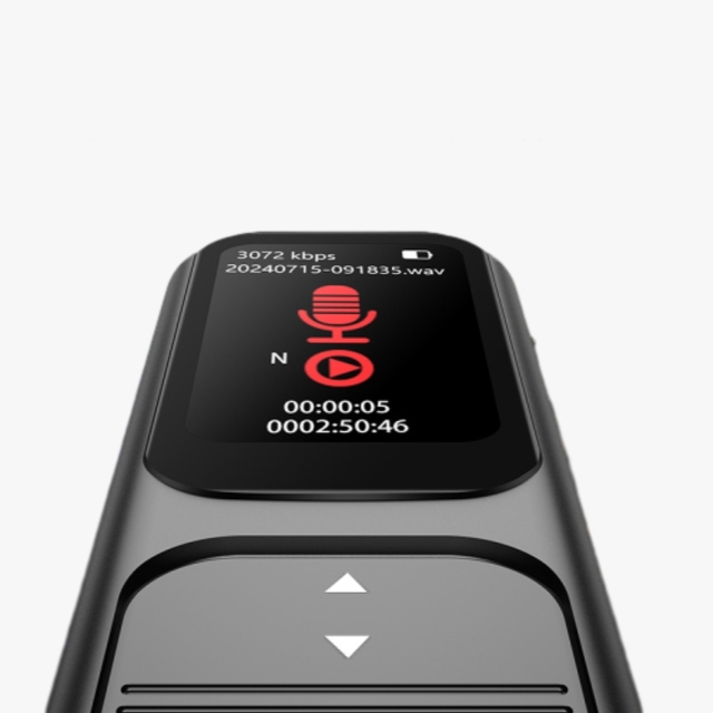 Hot Selling AI Voice Recorder Text Conversion HD Noise Reduction Mini Portable Audio Device Smart Recording Pen