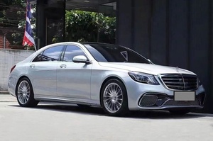 Paraurti anteriore posteriore per auto 222 per <span class=keywords><strong>Mercedes</strong></span> <span class=keywords><strong>2014</strong></span> + W222 classe S Upgrade S63 AMG S65 AMG Body Kit griglia auto fari call luci - Product Image 3