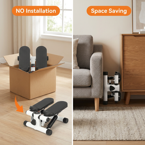 Máquina de Ejercicio de Pedales, Mini Escaladora Portátil Ajustable con Marco de Acero para Fitness en Casa - Product Image 3