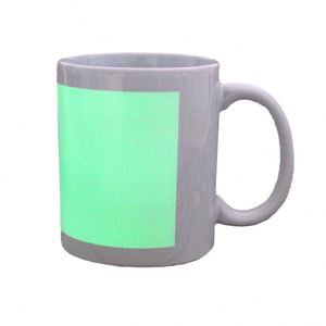 Festival Lovers Gifts White Ceramic Luminous Sublimation <b>Bottles</b> Custom Print Eco-Friendly Boiling Water Applicable Lid - Product Image 1