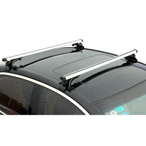 Barres transversales de toit universelles en aluminium, cadre de fenêtre réglable pour voiture sans rails latéraux pour vélo Kayak <span class=keywords><strong>Cargo</strong></span> Bagages - Product Image 2