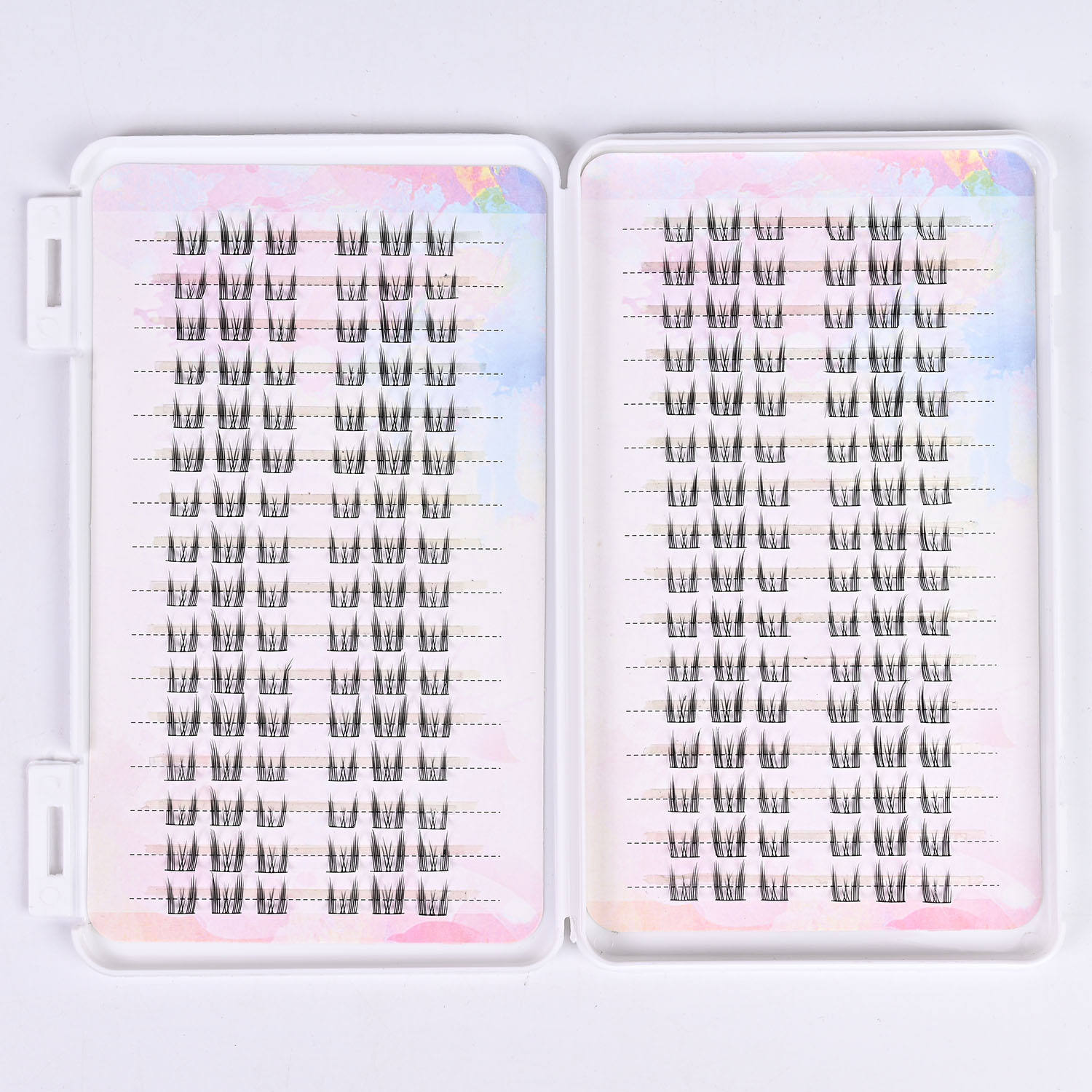 F cat ear eyelash book