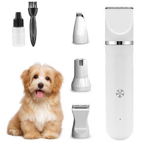 Toptan 4 IN1 düşük gürültü <span class=keywords><strong>Pet</strong></span> elektrikli makas kedi köpek saç kesme makinası tıraş ayak saç küçük <span class=keywords><strong>Pet</strong></span> bakım için tırnak törpü<span class=keywords><strong>s</strong></span>ü kiti - Product Image 1