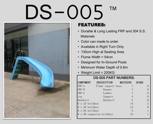 DAWNSUN Fiberglass <strong>Slide</strong> Processing Equipment Model Fiberglass <strong>Slide</strong> <strong>for</strong> Outdoor <strong>Swimming</strong> <strong>Pools</strong> Water Parks Custom Bending - Product Image 6