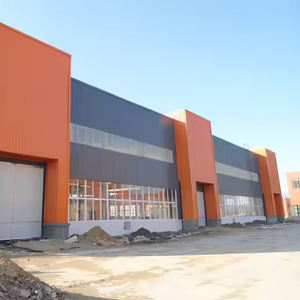 Usine de fabrication bâtiment à ossature facile vache entrepôt en acier au design moderne pour atelier de supermarché - Product Image 3