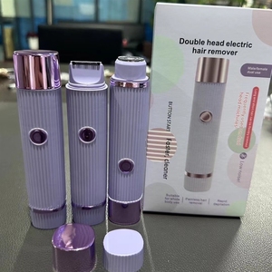 เครื่องโกนขนไร้สายแบบชาร์จได้สำหรับผู้หญิง เครื่องตัดแต่งขนอเนกประสงค์ พกพาสะดวก โกนขนอย่างอ่อนโยนสำหรับใบหน้า ขา <span class=keywords><strong>รักแร้</strong></span> บิกินี่ - Product Image 5