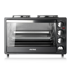 <span class=keywords><strong>Horno</strong></span> <span class=keywords><strong>El</strong></span>éctrico AKANE de 1500W y 30L de Gran Capacidad con Niveles de Calentamiento Ajustables, Temporizador Gratuito y Puerta de Vidrio para Uso Doméstico - Product Image 3