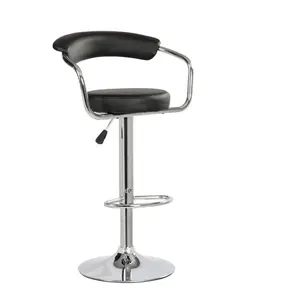 2024 new design and hot sales bar stool chair for bar room with a soft cushion and adjustable height and swivel bar stool chair