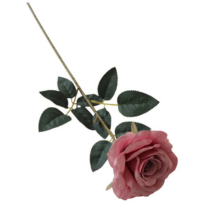 Rosa Individual de Tailandia para Decoración del Hogar; Flor de Seda al por Mayor para Decoración de Mesa y Material para Bodas - Product Image 5