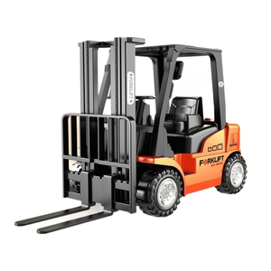 Alaşımlı Mühendislik Döküm Model Araba Kaldırma Forklifti Ataletli Geri Çekmeli Oyuncak Çocuklar İçin Plastik Unisex Hediye Pilsiz 1:48 Ölçek - Product Image 2