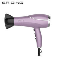 Sèche-cheveux ionique professionnel 2200W pour usage domestique d'hôtel Nouveau coup personnalisé en plastique électrique sans danger pour concentrateur extérieur
