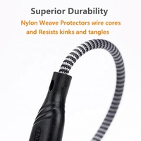 WITNUT 2,5 m Micro Cable DE DATOS Teléfonos móviles Cable Usb V8 Cables de carga Usb para teléfono móvil