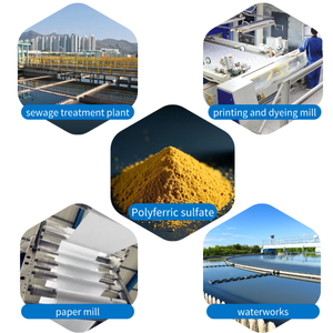 ตัวอย่างโพลีเมอร์ไอรอนซัลเฟต, สารเติมแต่งทางเคมีโพลีเมอร์ไอรอนซัลเฟต, สารตกตะกอน - Product Image 3