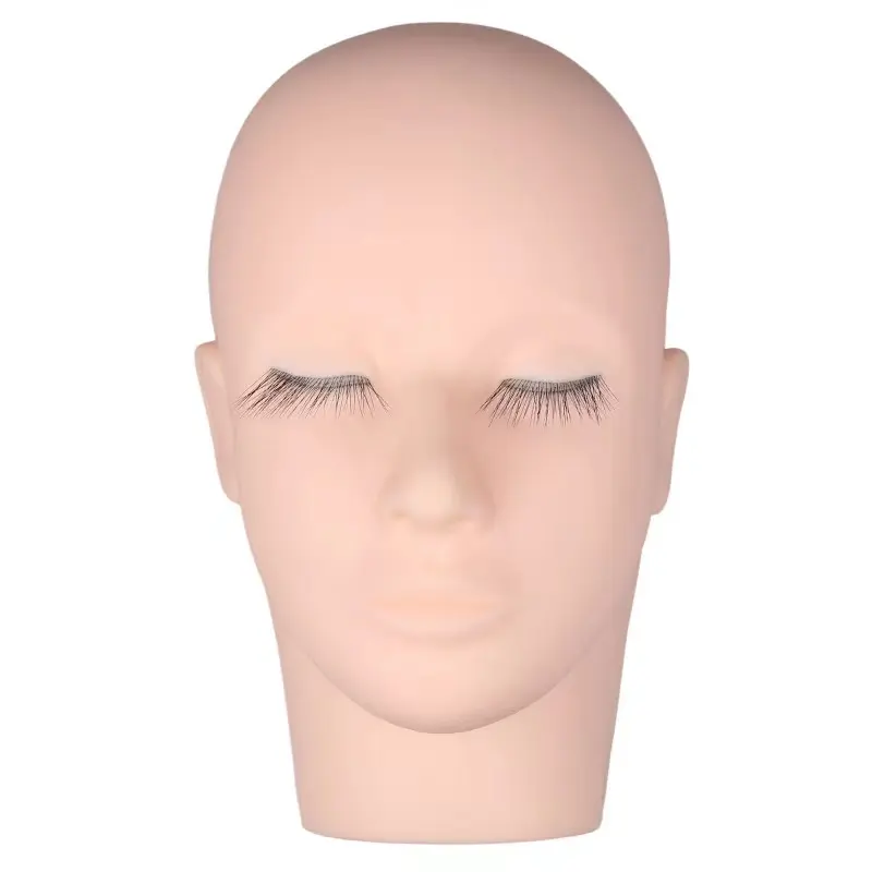 Wholesale lash mannequin head For Eyelash Extension Beginner Practice Mannequin Head Lash Extension Training