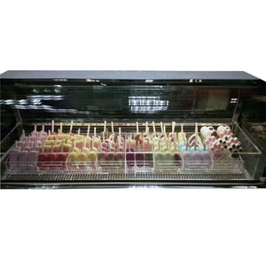 Congélateur de présentation de crème glacée sur comptoir pour la présentation de gelato, 8 bacs - Product Image 5