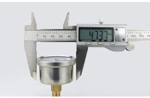 Tıbbi sınıf sıhhi hassas 2.5% basınç göstergesi hidrolik ölçüm 40mm eksenel küçük basınç göstergesi - Product Image 3