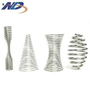 Resortes Helicoidales Cilíndricos Planos de Alambre de Acero Inoxidable SUS 304, Todos los Tipos, OEM, Forma de <span class=keywords><strong>Torre</strong></span> Pequeña - Product Image 2