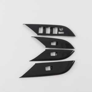 WZXD Prix d'usine Nouvelle Arrivée Accessoires Intérieurs Couvercle de Commutateur de Lève-Vitre Électrique en Carbone 2023 pour Rocco - Product Image 5