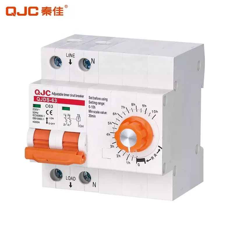 حار بيع QJC المصنعين جيدة جودة QJDS-63 63A جهاز توقيت رقمي جهاز ضبط الوقت حماية التبديل