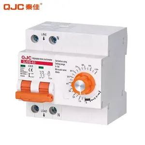 Hot Sale QJC manufacturers good quality QJDS-63 63A digital timer switch time controller protection switch