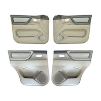 Accessoires de voiture YBJ, panneau de porte pour Land Cruiser 1990-1998 FJ100, beige gris PVC, remplacement du cuir, panneau de porte LC100