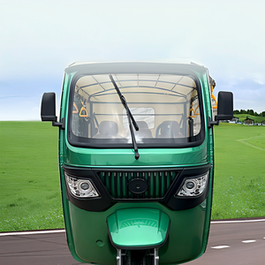 Fournisseur d'usine – Tricycle Tuk Tuk 200CC à 3 roues avec side-car, carrosserie ouverte, 3 rangées de sièges pour passagers - Product Image 6