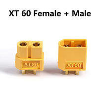 Connecteur mâle et femelle XT60 d'origine Amass, connecteur de batterie XT60 pour accessoires de drones RC
